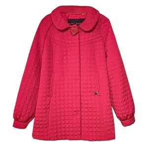 Betsey Johnson Pink Quilted Jacket